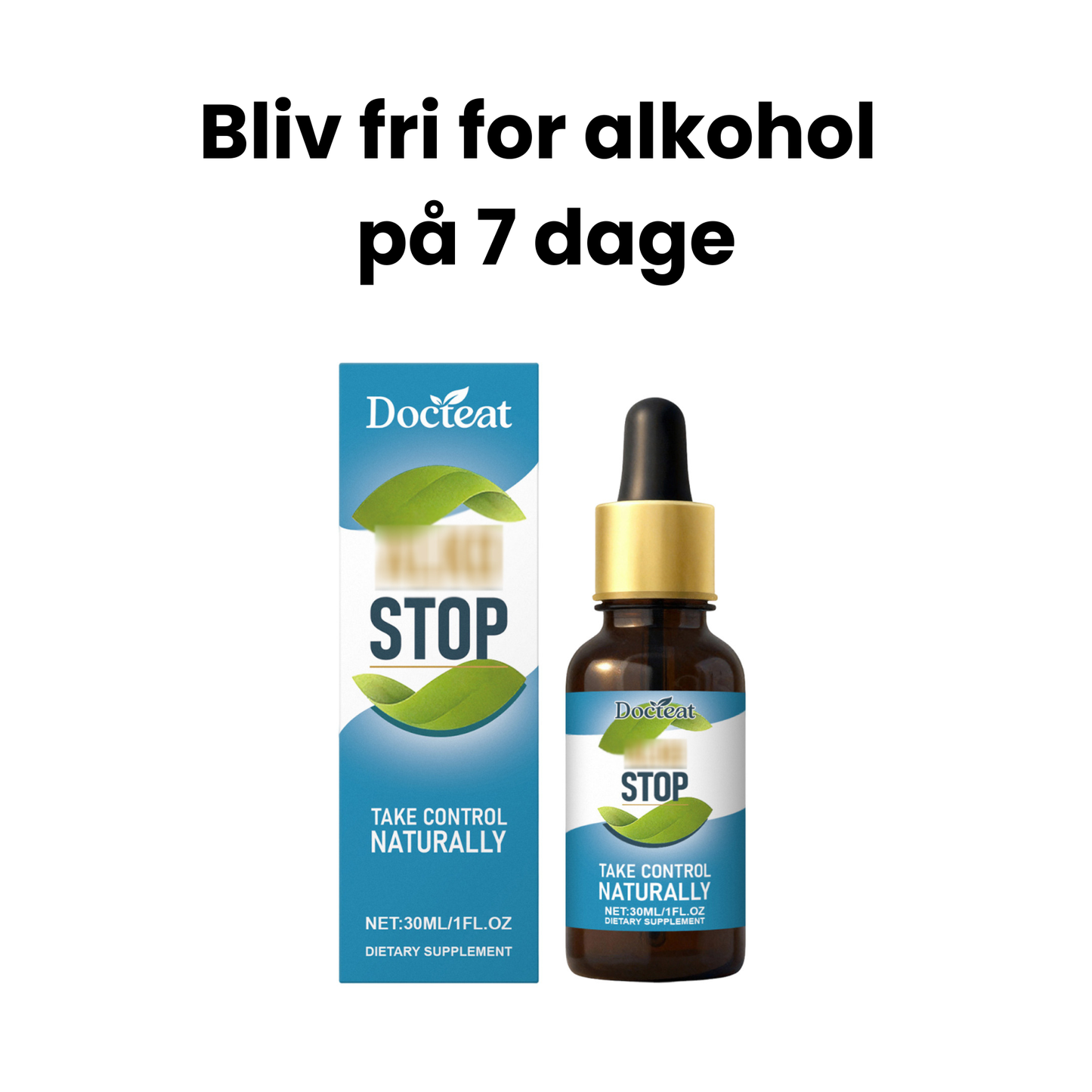 AlkoStop-dråber | Bliv fri for alkohol på 7 dage