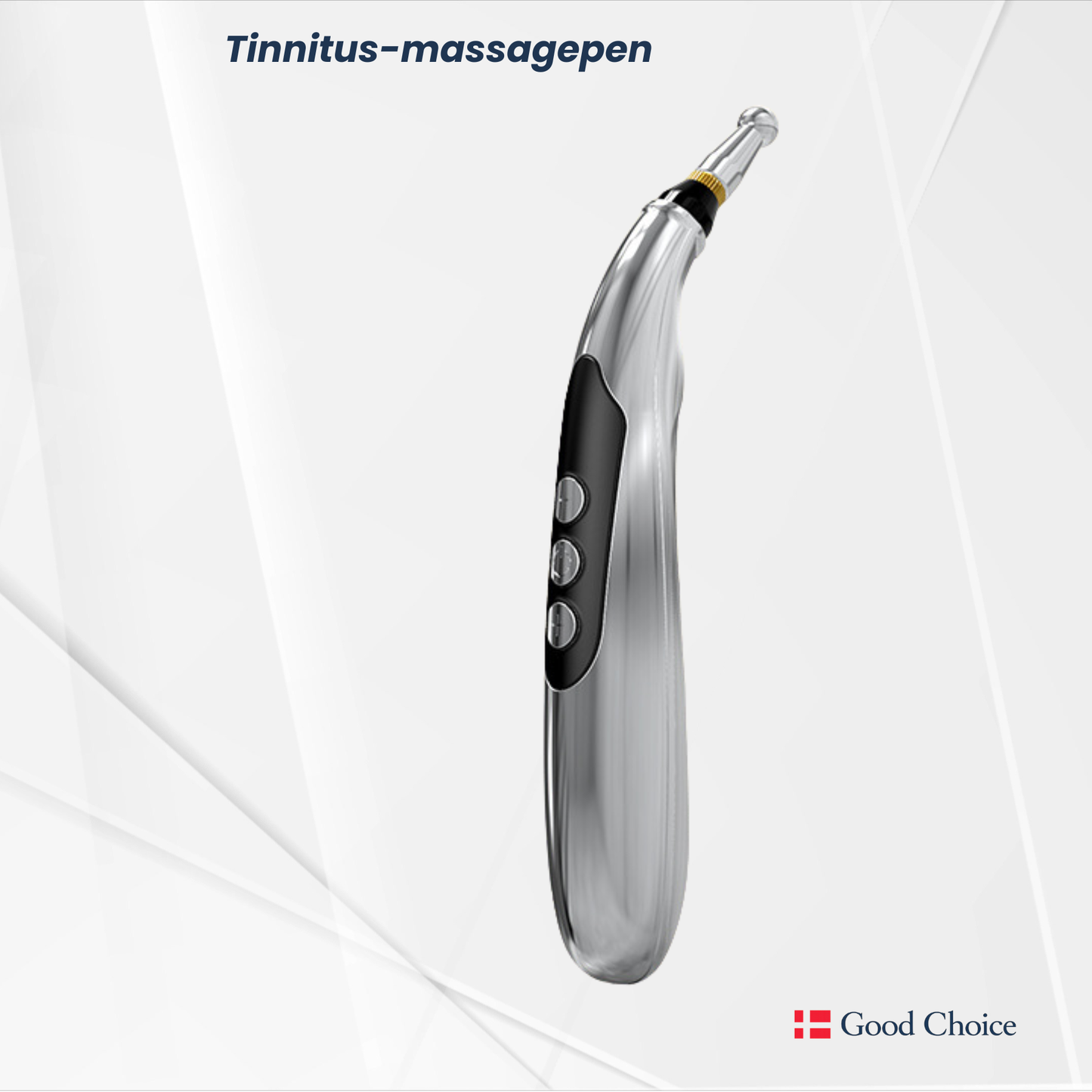 Tinnitus-massagepen | Lindrer øresusen på få sekunder, og mærk roen vende tilbage