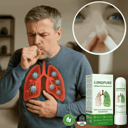 LungPure | Fjerner op til 97 % af giftstofferne i lungerne på bare 15 minutter
