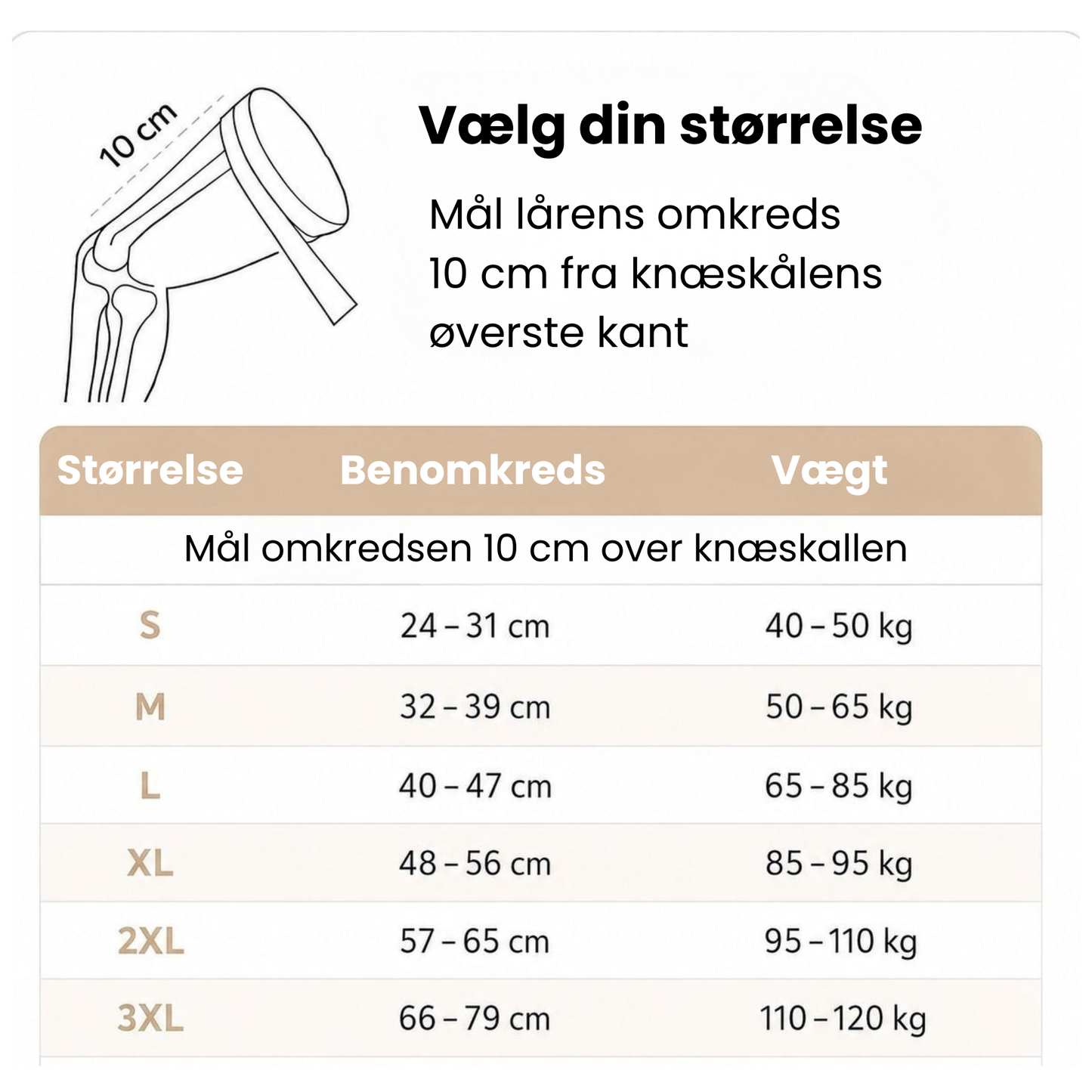 BambooEase | Knæbandage af bambus