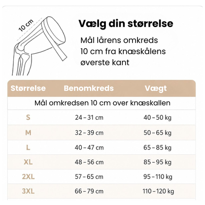 BambooEase | Knæbandage af bambus