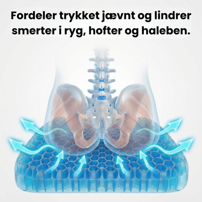 SitWell | Den bikageformede pude, der sætter en stopper for dine smerter, når du sidder