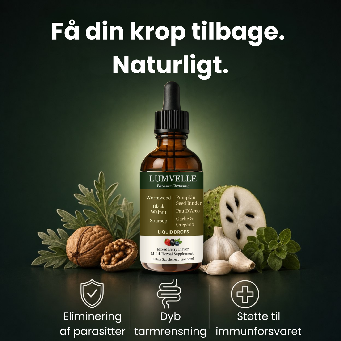 LUMVELLE Vildthøstede Malurt Urtedråber