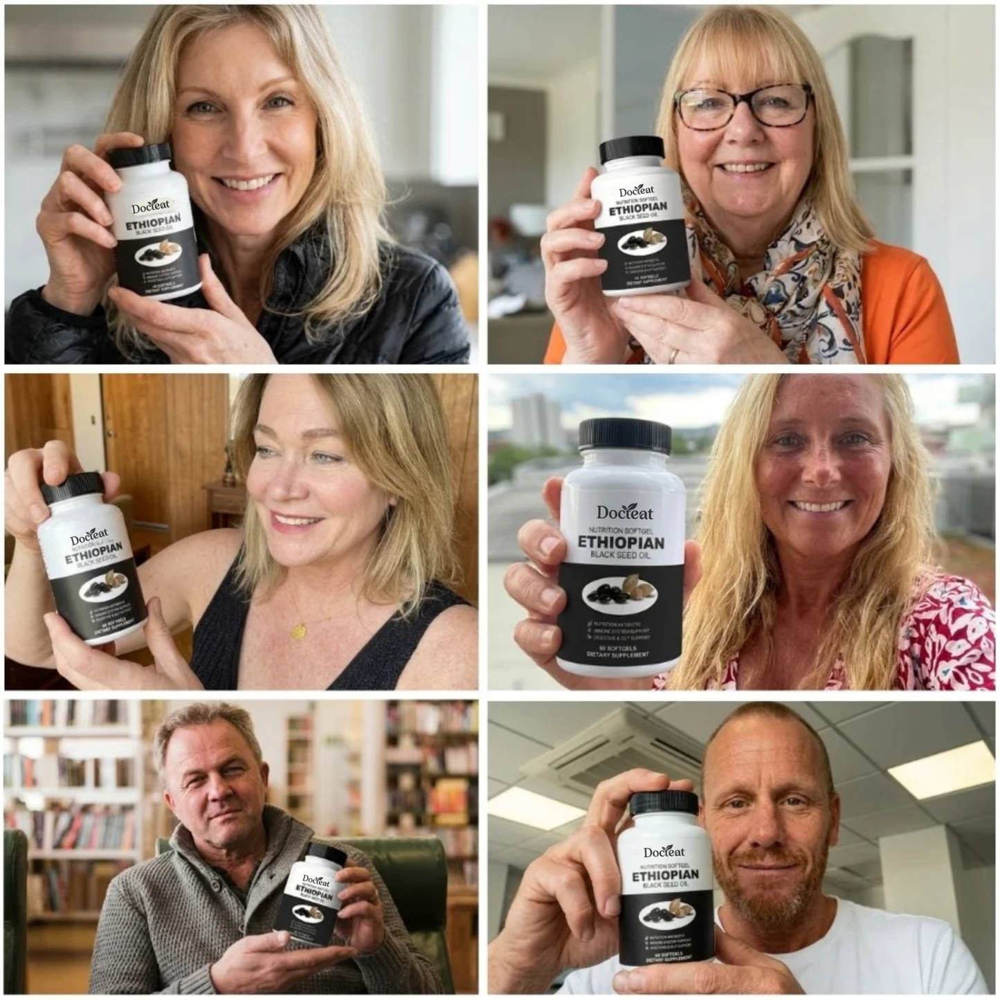 Docteat sortfrøolie | Sæt en stopper for betændelseskosmoset — genvind din naturlige energi og velvære i hele kroppen!