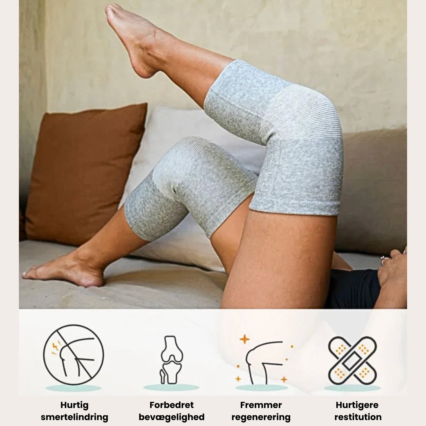 BambooEase | Knæbandage af bambus