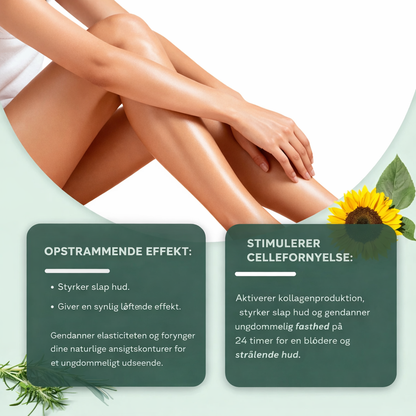 OceAura Collagen Oil | Styrker og løfter slap hud med 98 % inden for 24 timer