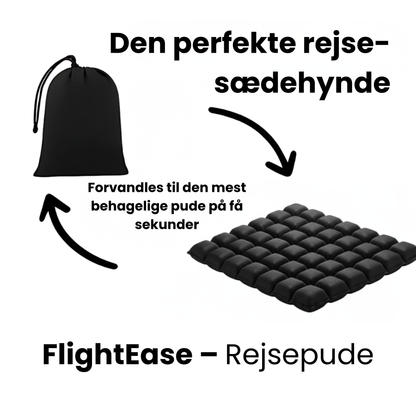 FlightEase – Rejsepude til bedre siddekomfort på lange rejser