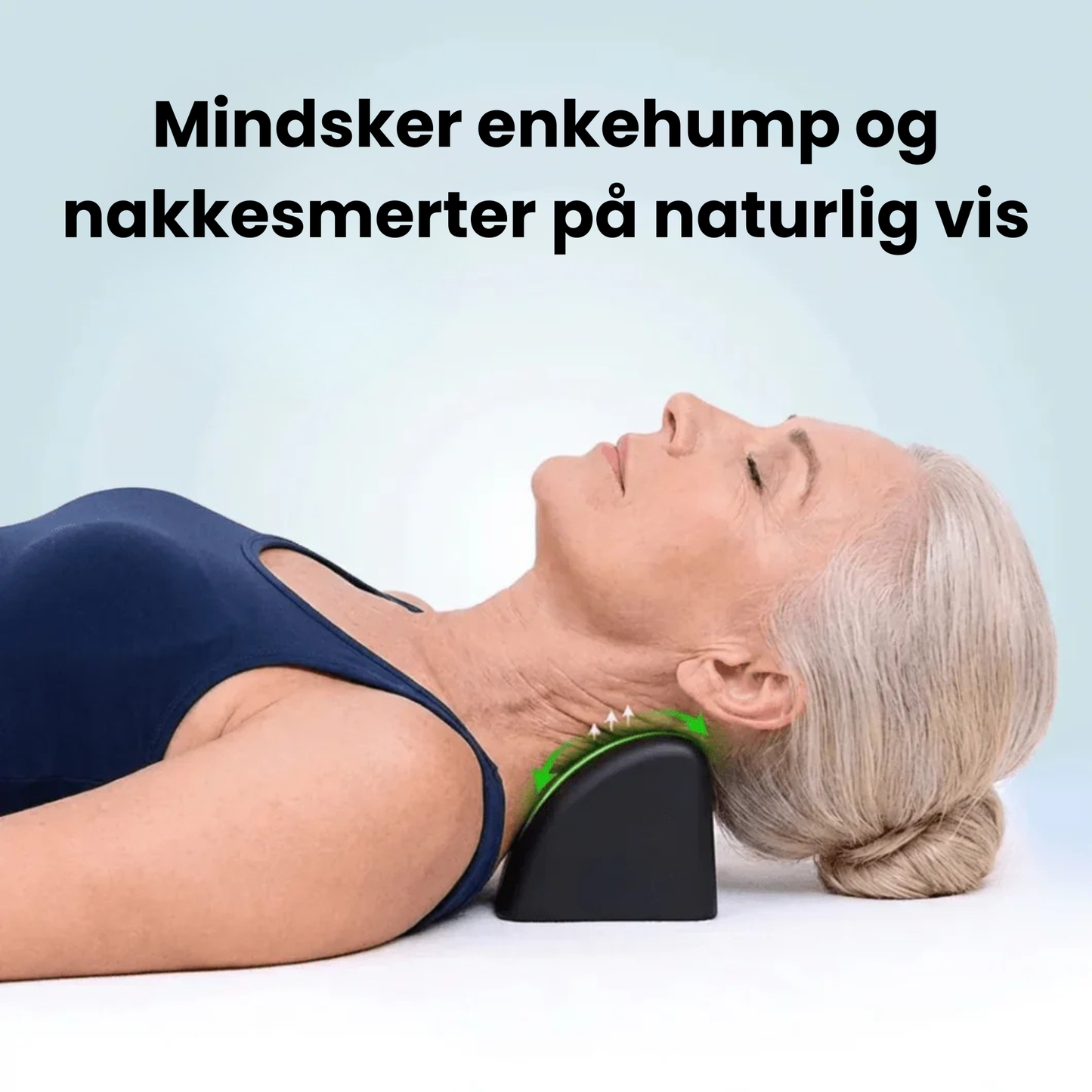 NeckReset | Lindrer nakkesmerter forårsaget af en pukkel på naturlig vis