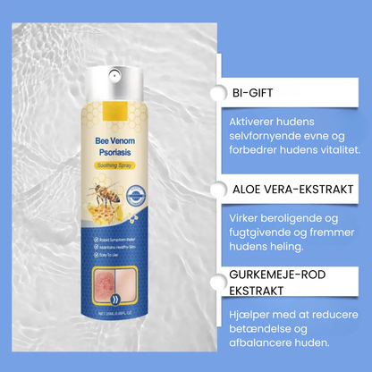 Bee Venom Psoriasis Spray | Lindrer hurtigt kløende hud