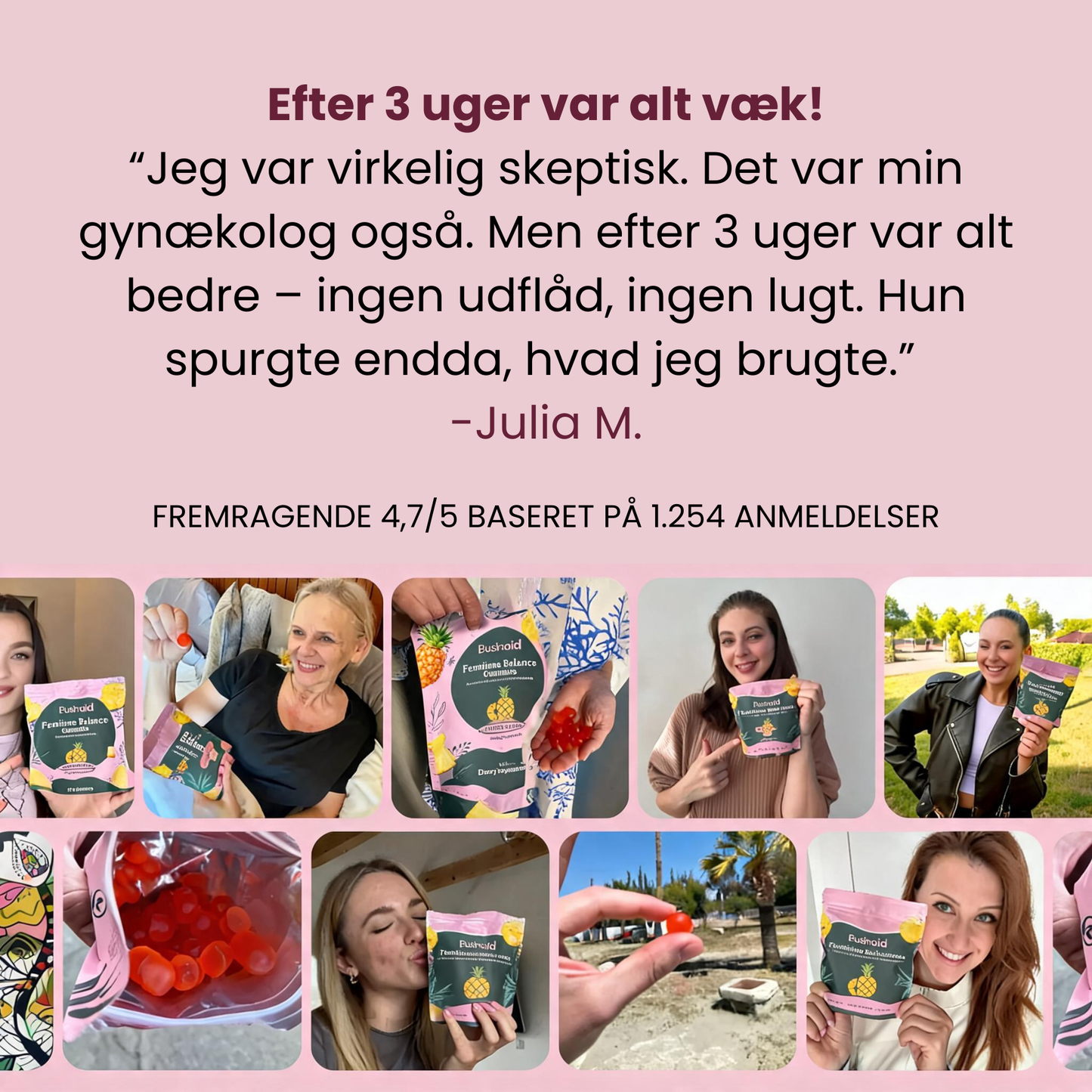 Bushaid – Probiotika til skeden
