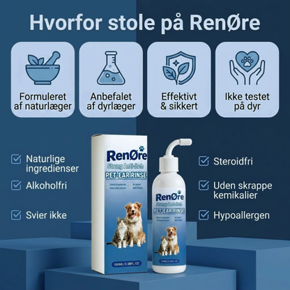 RenØre | Øreskyllemiddel mod kløe