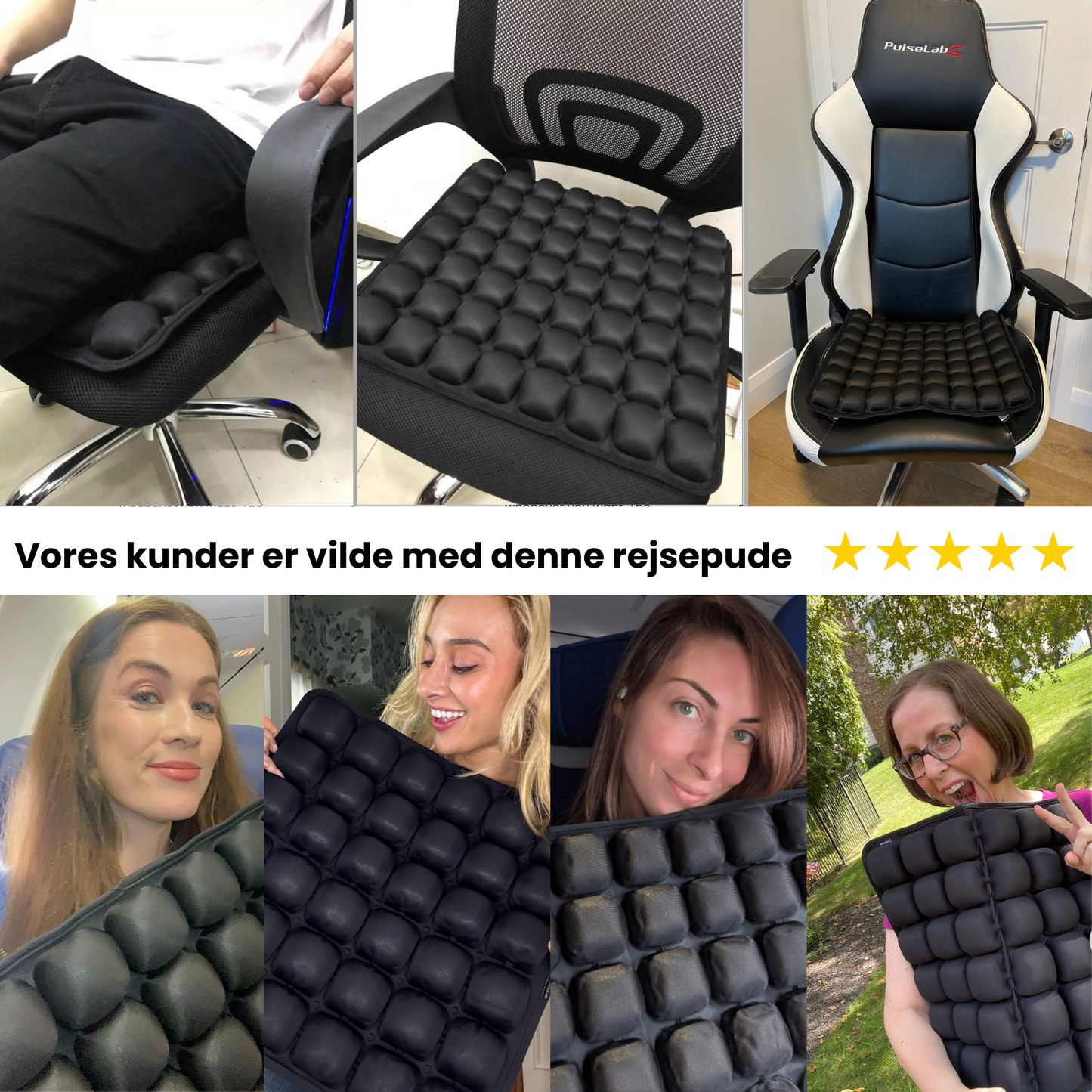 FlightEase – Rejsepude til bedre siddekomfort på lange rejser