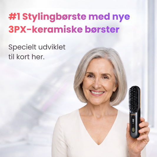HårLuxe – Stylingbørste til kort hår