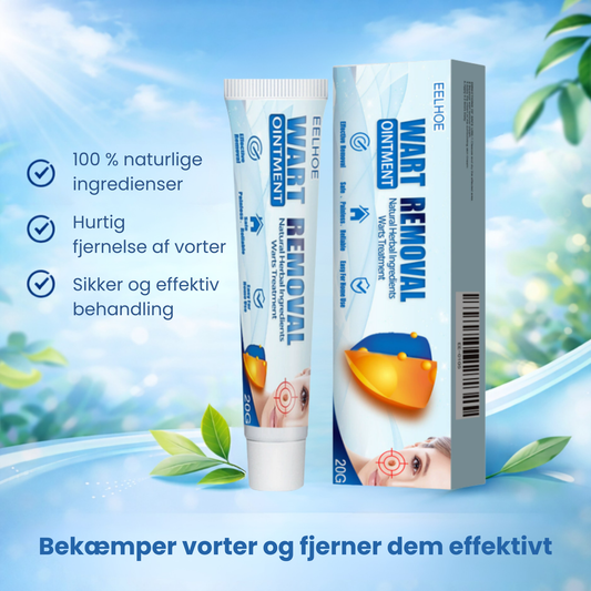 WartRemoval Creme | Fjerner 95 % af vorterne inden for 24 timer