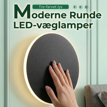 LunaGlow – Moderne Touch LED Væglampe
