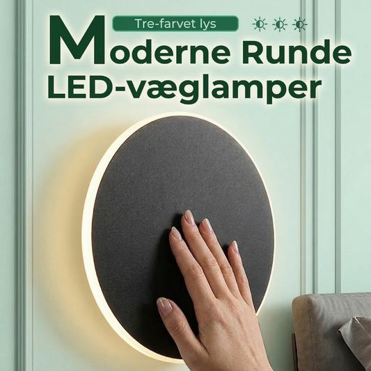 LunaGlow – Moderne Touch LED Væglampe