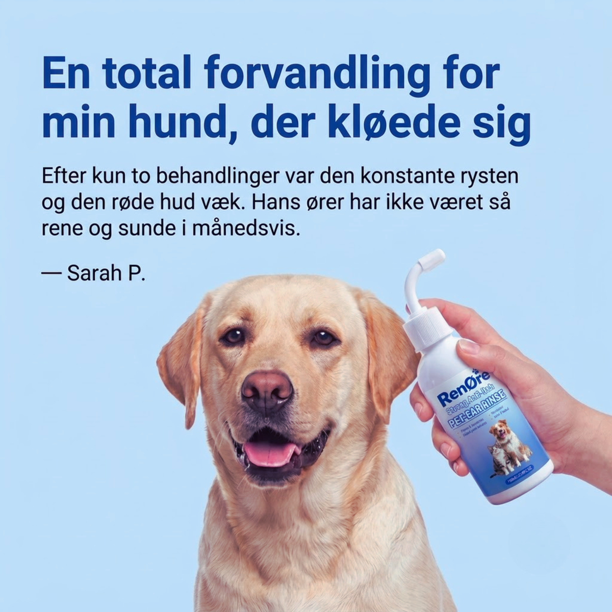 RenØre | Øreskyllemiddel mod kløe