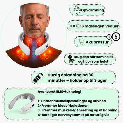 NakkeLind nakkemassager | Lindring af nakkespændinger derhjemme