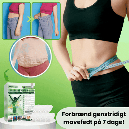 Moringa-slankeplet | Forbrænd synligt genstridigt mavefedt på bare 7 dage!