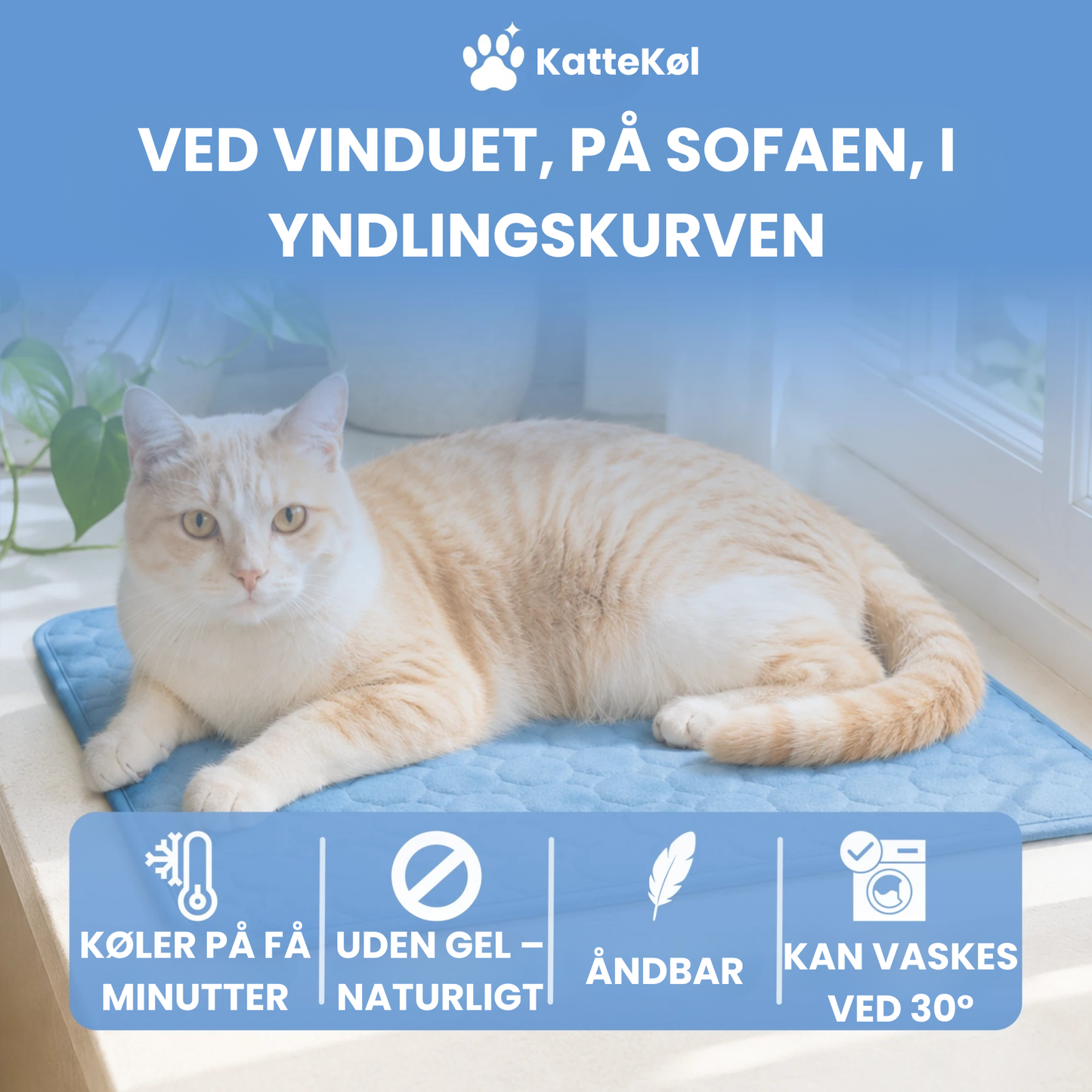 KatteKøl Cooling Mat (2 for 1)