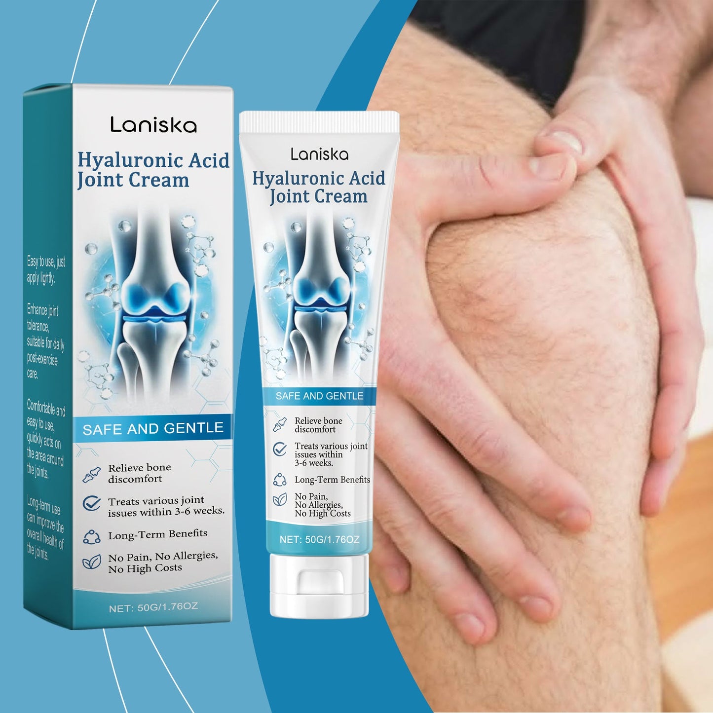 Laniska Joint Cream | Lindrer ledbesvær på bare 48 timer!