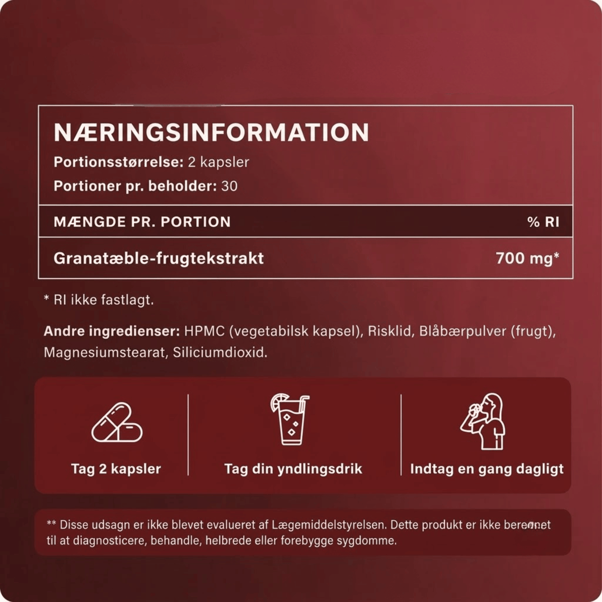 Docteat Økologisk Granatæbleekstrakt