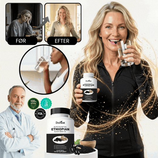 Docteat sortfrøolie | Sæt en stopper for betændelseskosmoset — genvind din naturlige energi og velvære i hele kroppen!