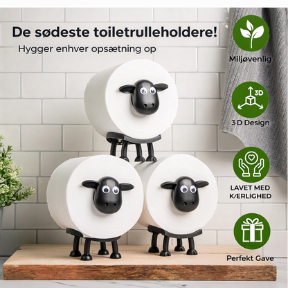 Rollie | Dekorative toiletrulleholdere (sæt med 3)