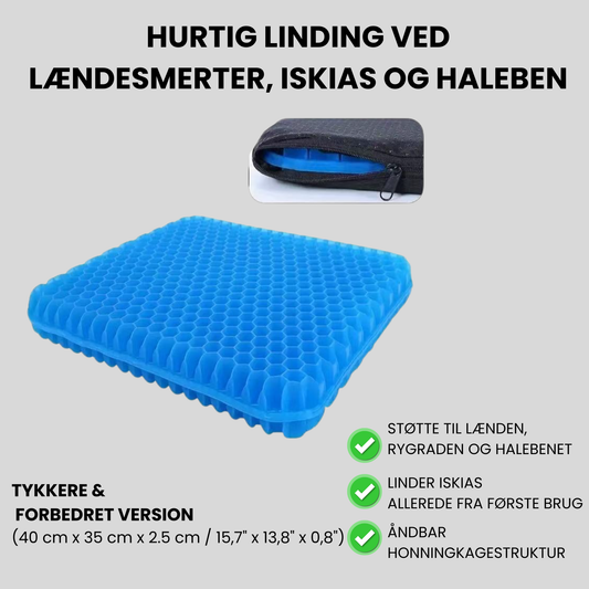 SitWell | Den bikageformede pude, der sætter en stopper for dine smerter, når du sidder