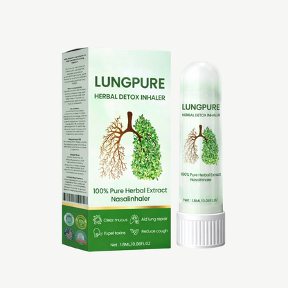 LungPure | Fjerner op til 97 % af giftstofferne i lungerne på bare 15 minutter