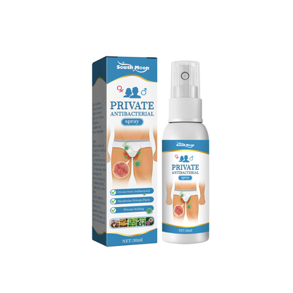 PRIVATE Antibakteriel spray | Fjerner kløe og lugt i intimområdet på 48 timer!