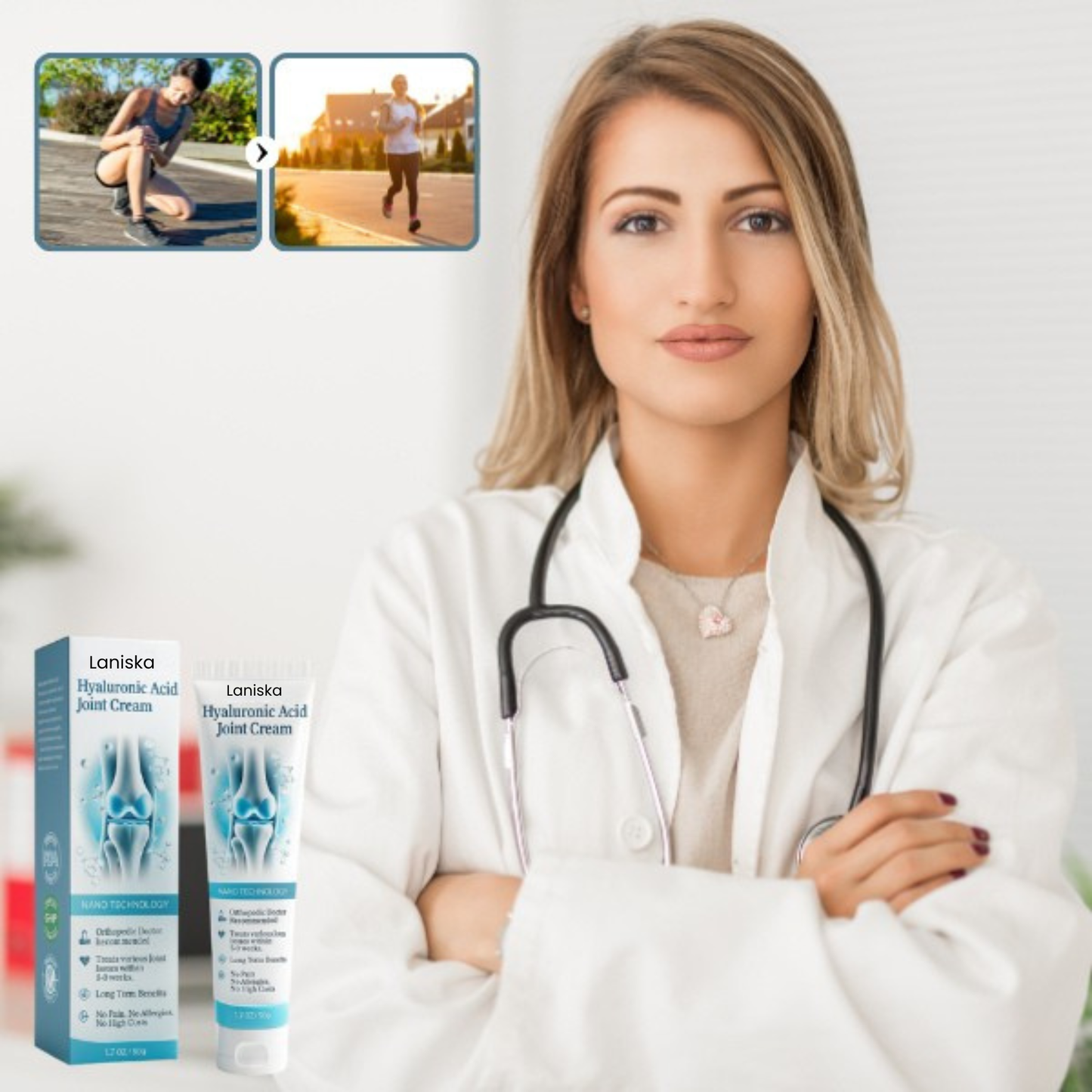 Laniska Joint Cream | Lindrer ledbesvær på bare 48 timer!