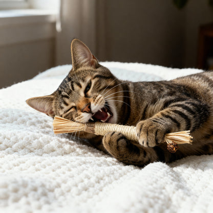 KatteRo Naturlige Sølvvine Tandstifter | En gladere og roligere kat starter her.