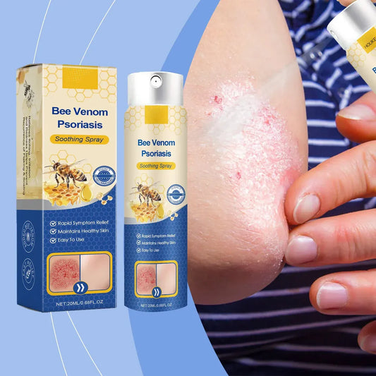 Bee Venom Psoriasis Spray | Lindrer hurtigt kløende hud