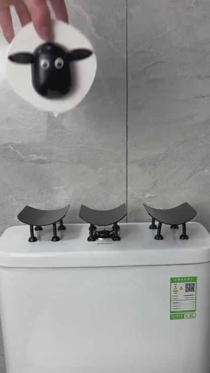 Rollie | Dekorative toiletrulleholdere (sæt med 3)